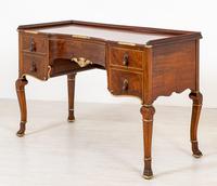 Quality Queen Anne Style Walnut Dressing Table & Mirror c.1920 (10 of 14) Quality Queen Anne Style Walnut Dressing Table & Mirror c.1920 (10 of 14)
