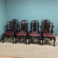 Set of 8 Edwardian Antique Walnut Dining Chairs (4 of 13) Set of 8 Edwardian Antique Walnut Dining Chairs (4 of 13)