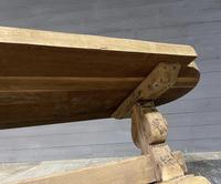 Large Rustic French Bleached Oak Farmhouse Dining Table (20 of 40) Large Rustic French Bleached Oak Farmhouse Dining Table (20 of 40)
