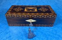 William IV Rosewood Glove Box with Superb Stickware & Tunbridge Ware Inlay (6 of 12) William IV Rosewood Glove Box with Superb Stickware & Tunbridge Ware Inlay (6 of 12)