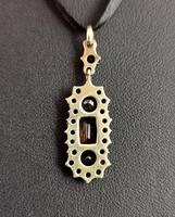 Antique Art Nouveau Bohemian Garnet Pendant (9 of 12) Antique Art Nouveau Bohemian Garnet Pendant (9 of 12)