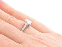 1.12ct Diamond & 18ct White Gold Solitaire Ring - Antique c.1920 (8 of 9) 1.12ct Diamond & 18ct White Gold Solitaire Ring - Antique c.1920 (8 of 9)