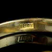 Antique Edwardian Sapphire Diamond Trilogy Twist Ring 18ct Gold Circa 1905 (2 of 8) Antique Edwardian Sapphire Diamond Trilogy Twist Ring 18ct Gold Circa 1905 (2 of 8)