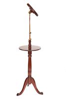 Edwardian Mahogany & Brass Telescopic shaving stand (2 of 4) Edwardian Mahogany & Brass Telescopic shaving stand (2 of 4)
