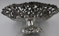 Antique Victorian Silver Basket London 1887 (6 of 6) Antique Victorian Silver Basket London 1887 (6 of 6)