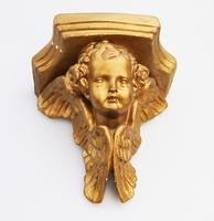 A Good Pair (2x) of Vintage Gilded Plaster Corbel Shelf Brackets C.1960 (2 of 15) A Good Pair (2x) of Vintage Gilded Plaster Corbel Shelf Brackets C.1960 (2 of 15)