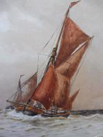 Watercolour Seascape Off Maplin Sands Listed Artist William Henry Pearson (9 of 10) Watercolour Seascape Off Maplin Sands Listed Artist William Henry Pearson (9 of 10)