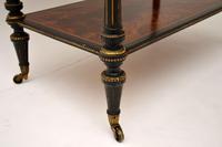Antique Amboyna & Ebony Etagere Side Table (4 of 13) Antique Amboyna & Ebony Etagere Side Table (4 of 13)