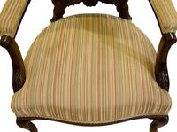 Pair of 19th Century Mahogany Open Armchairs c.1890 (7 of 8) Pair of 19th Century Mahogany Open Armchairs c.1890 (7 of 8)