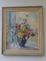 Scottish Painting Mixed Flowers
