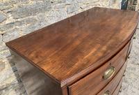 Large Regency Mahogany Bow Front Chest of Drawers (17 of 19) Large Regency Mahogany Bow Front Chest of Drawers (17 of 19)