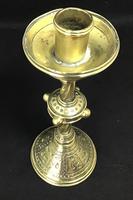 Gothic Revival Church / Altar Solid Brass Candlestick (4 of 5) Gothic Revival Church / Altar Solid Brass Candlestick (4 of 5)