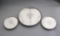 Suite of George III Silver Bead Edge Salvers by John Crouch I & Thomas Hannam, London, 1781 (3 of 14) Suite of George III Silver Bead Edge Salvers by John Crouch I & Thomas Hannam, London, 1781 (3 of 14)