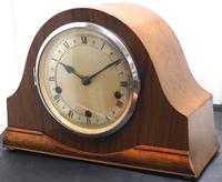 Great Enfield Art Deco Oak 8-day Westminster Chiming Mantle Clock (5 of 8) Great Enfield Art Deco Oak 8-day Westminster Chiming Mantle Clock (5 of 8)