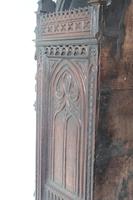 18th Century Gothic Revival Arched Ecclesiastical Cabinet / Tabernacle on Stand 1797 (52 of 54) 18th Century Gothic Revival Arched Ecclesiastical Cabinet / Tabernacle on Stand 1797 (52 of 54)