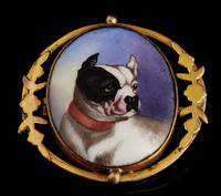 Victorian Enamel Bulldog Brooch (4 of 11) Victorian Enamel Bulldog Brooch (4 of 11)