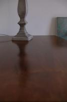 Antique Mahogany Bow fronted painted table Late Victorian (8 of 11) Antique Mahogany Bow fronted painted table Late Victorian (8 of 11)