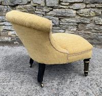 Small Antique Victorian Upholstered Salon Chair (9 of 17) Small Antique Victorian Upholstered Salon Chair (9 of 17)