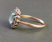 Antique Victorian Aquamarine & Garnet Ring, 9ct Gold (4 of 10) Antique Victorian Aquamarine & Garnet Ring, 9ct Gold (4 of 10)