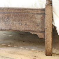 Country Style Matching Pair of Twin Single Oak Beds (6 of 9) Country Style Matching Pair of Twin Single Oak Beds (6 of 9)
