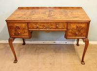 Quality Burr Walnut Side Table Writing Desk (13 of 14) Quality Burr Walnut Side Table Writing Desk (13 of 14)