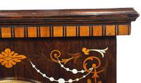Incredible Rosewood Cased Mantel Clock with Multi Wood & Mother of Pearl Inlay 8–day Striking Clock (8 of 12) Incredible Rosewood Cased Mantel Clock with Multi Wood & Mother of Pearl Inlay 8–day Striking Clock (8 of 12)