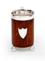 Antique John Grinsell & Son Oak and Silver Plate Half Pint Tankard (2 of 4) Antique John Grinsell & Son Oak and Silver Plate Half Pint Tankard (2 of 4)
