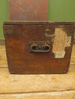 Antique Pine Tuck Box with Old Luggage Labels (10 of 19) Antique Pine Tuck Box with Old Luggage Labels (10 of 19)