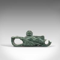 Antique Ruyi Belt Hook, Oriental, Jade Marble, Buckle, Hotei, Budai c.1900 (11 of 12) Antique Ruyi Belt Hook, Oriental, Jade Marble, Buckle, Hotei, Budai c.1900 (11 of 12)