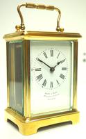 Fine Antique French 8-day Carriage Clock Timepiece by Drew & Sons London (11 of 11) Fine Antique French 8-day Carriage Clock Timepiece by Drew & Sons London (11 of 11)