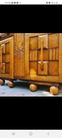 Art Deco Oak Wood Sideboard with Ball Feet (3 of 9) Art Deco Oak Wood Sideboard with Ball Feet (3 of 9)