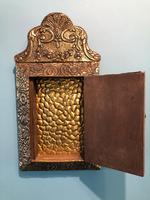 Antique Repousse Detail Cushion Mirror (3 of 10) Antique Repousse Detail Cushion Mirror (3 of 10)