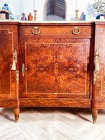 Antique Burr Walnut Sideboard / Cupboard / Cabinet (6 of 12) Antique Burr Walnut Sideboard / Cupboard / Cabinet (6 of 12)