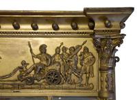 Gilded 19th Century Overmantle Mirror (3 of 5) Gilded 19th Century Overmantle Mirror (3 of 5)