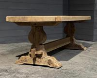 Large Rustic French Bleached Oak Farmhouse Dining Table (4 of 40) Large Rustic French Bleached Oak Farmhouse Dining Table (4 of 40)