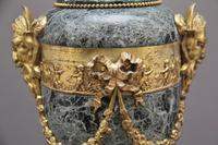 Pair of 19th Century French Marble & Cassoulet Urns (9 of 13) Pair of 19th Century French Marble & Cassoulet Urns (9 of 13)
