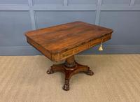 William IV Rosewood Library Centre Table (8 of 18) William IV Rosewood Library Centre Table (8 of 18)