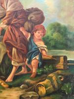 After Amos Cassioli - Large 20th Century Oil on Canvas Painting (7 of 12) After Amos Cassioli - Large 20th Century Oil on Canvas Painting (7 of 12)