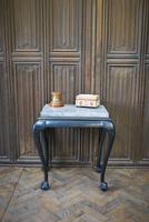 Antique Ebonised Occasional Table Antique Ebonised Occasional Table
