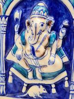 Vintage Bombay Porcelain Vase Featuring Hindu God Ganesh Standing on a Mouse (5 of 8) Vintage Bombay Porcelain Vase Featuring Hindu God Ganesh Standing on a Mouse (5 of 8)