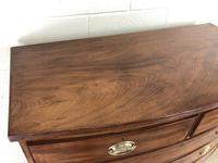 19th Century Mahogany Bow Front Chest of Drawers (10 of 18) 19th Century Mahogany Bow Front Chest of Drawers (10 of 18)