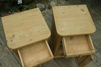 Exceptional Quality Pair of Old Stripped Pine Bedside Cabinets (5 of 9) Exceptional Quality Pair of Old Stripped Pine Bedside Cabinets (5 of 9)