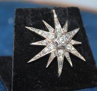 Diamond Star Pendant Set with Old Cut Diamonds (5 of 6) Diamond Star Pendant Set with Old Cut Diamonds (5 of 6)