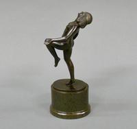 Art Deco Bronze Figure of a Dancing Nude (3 of 6) Art Deco Bronze Figure of a Dancing Nude (3 of 6)