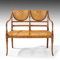 Elegant Early 20th Century Satin Mahogany Salon Suite (6 of 8) Elegant Early 20th Century Satin Mahogany Salon Suite (6 of 8)