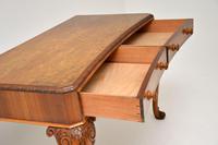 Antique Burr Walnut Queen Anne Style Console Server Table (5 of 10) Antique Burr Walnut Queen Anne Style Console Server Table (5 of 10)