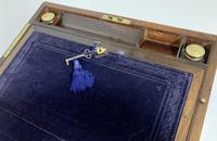 Superb Antique Victorian Rosewood Brass Bound Writing Slope Box (5 of 15) Superb Antique Victorian Rosewood Brass Bound Writing Slope Box (5 of 15)