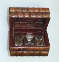 Scarce Novelty Drinking Set Contained in Secret Stack of Books c.1890 (5 of 15) Scarce Novelty Drinking Set Contained in Secret Stack of Books c.1890 (5 of 15)