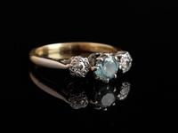 Vintage Art Deco Zircon and diamond ring, 18ct gold and platinum (2 of 12) Vintage Art Deco Zircon and diamond ring, 18ct gold and platinum (2 of 12)