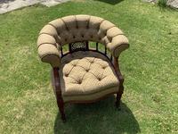 Late Mahogany Victorian Tub / Occasional Chair (2 of 4) Late Mahogany Victorian Tub / Occasional Chair (2 of 4)